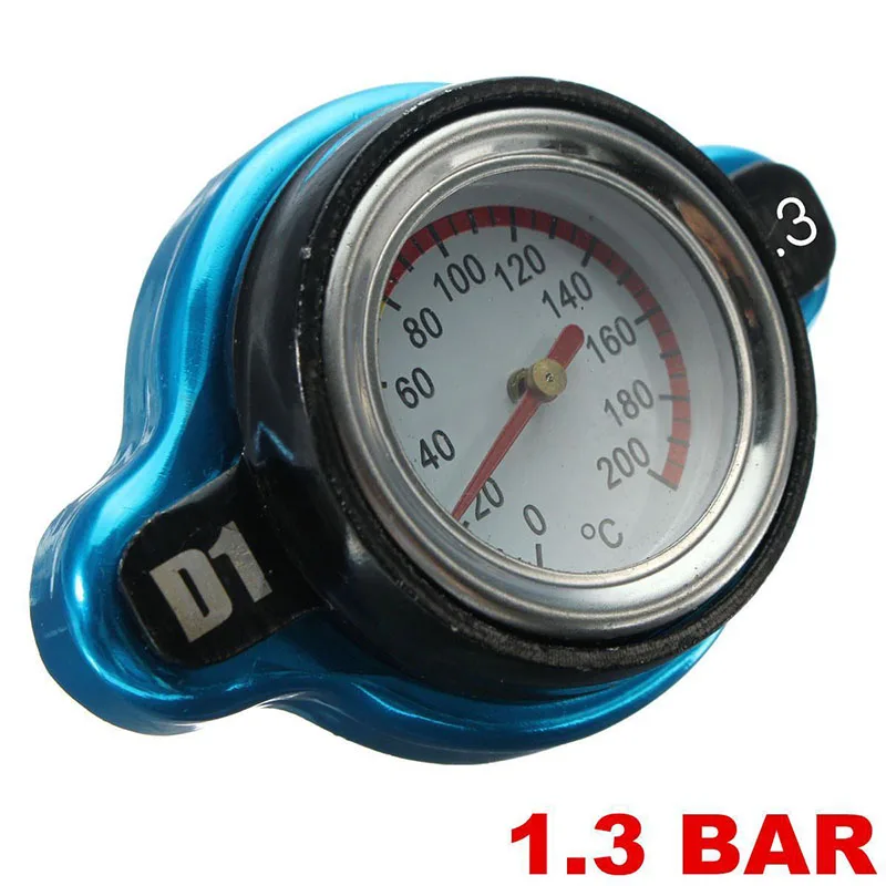 

Newest Universal 1.3 Bar Thermostatic Radiator Cap Cover Water Temperature Gauge