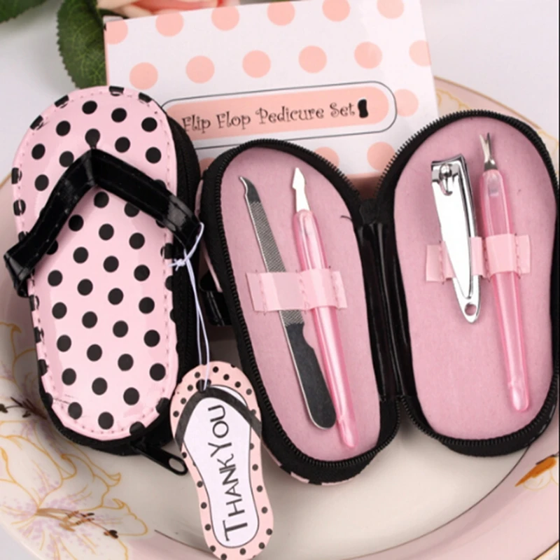 50set/lot Wedding supplies slippers grooming group wedding gift european-style creative nail clippers set promotional gifts