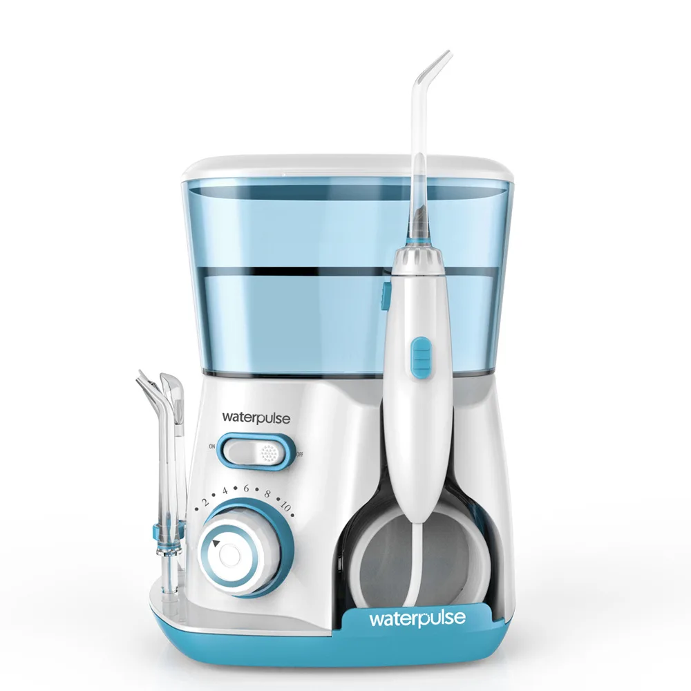 

Household Electric Oral Teeth Cleaning 800ML Water Tank Dental Water Jet Flosser Cleaner Removes Tartar Orthodontic Irrigator