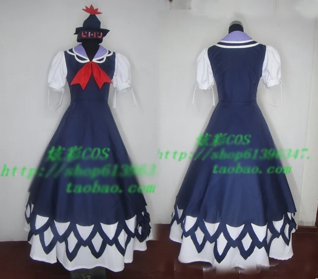 

Touhou Project Kamishirasawa Keine anime Cosplay Costume with hat