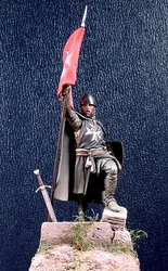 Crescent Church Model 54 Mm Scale Miniature Building Replica for Collectors