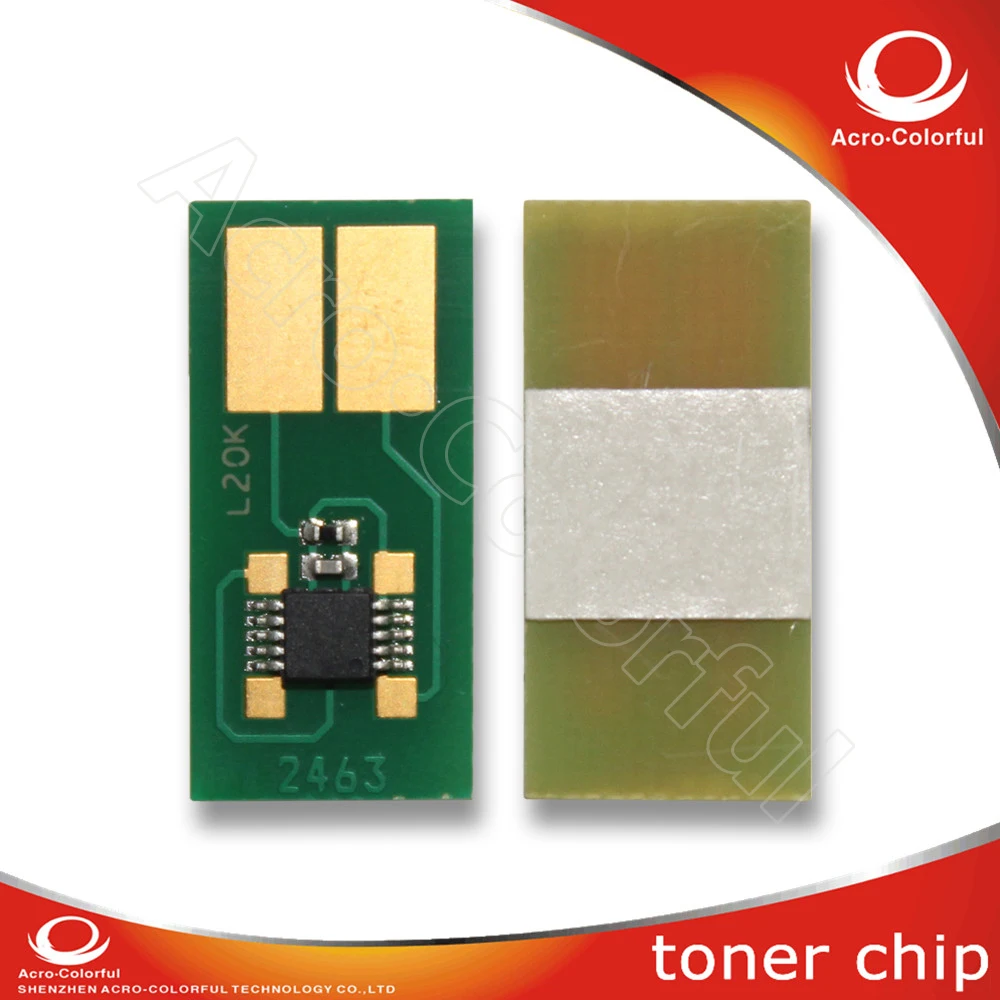 Chip de tóner Compatible C5200KS C5200CS C5200MS C5200YS para Chip de recarga de cartucho de impresora láser Lexmark C520n C530n 1,5 K