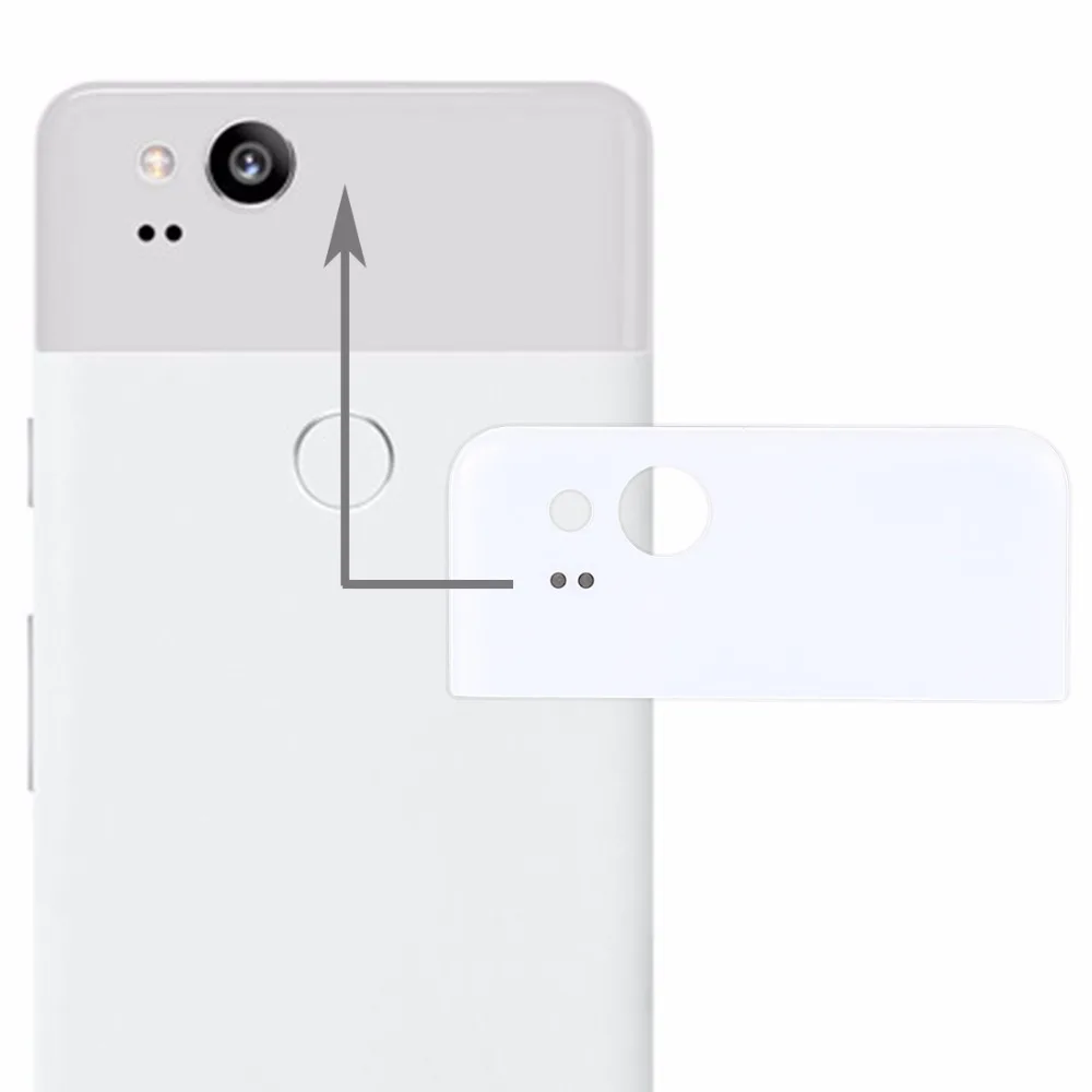 

Google Pixel 2 Back Cover Top Glass Lens Cover