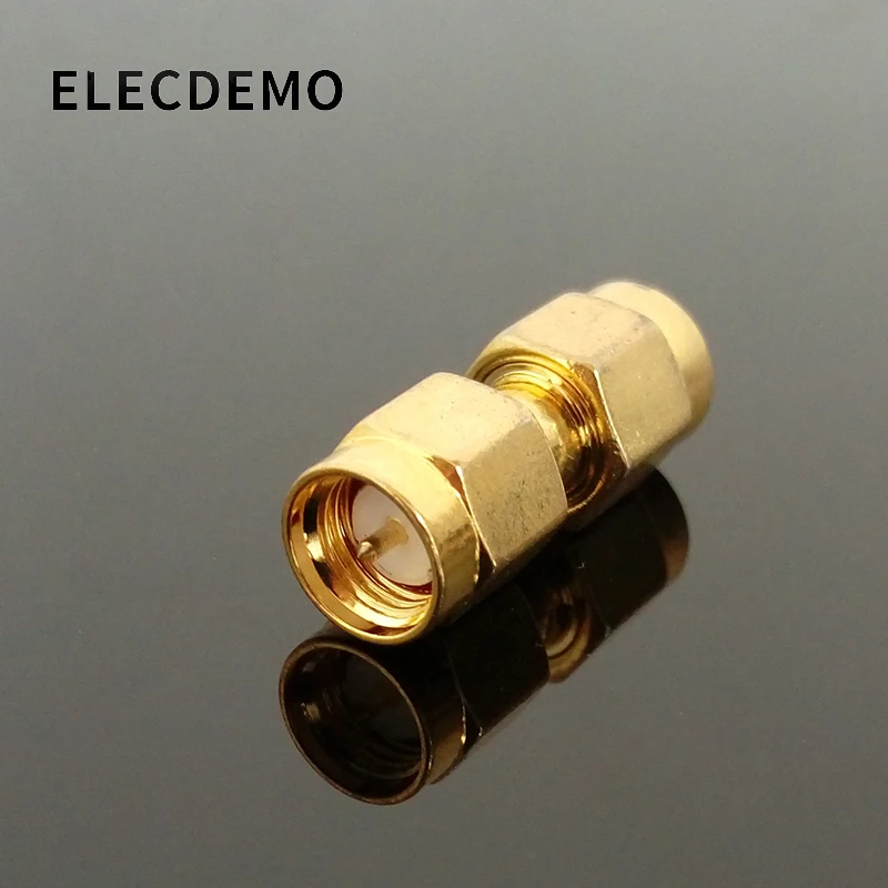 RF coaxial connector SMA-JJ SMA head male double pass Both ends Inner screw inner needle SMA-50JJ