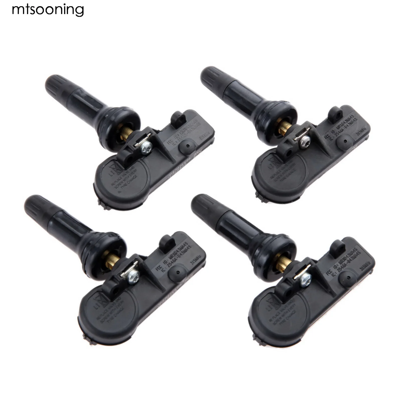 

mtsooning 4Pcs Tire Pressure Sensor TPMS 12768826 315MHz For 2010-2011 Buick Allure LaCrosse Cadillac SRX Chevrolet GMC Terrain