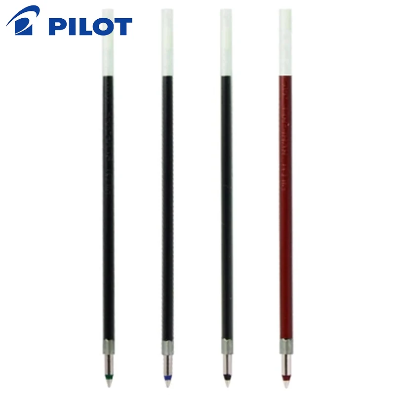 Pilot BVRF-8F 6pcs/lot Acro Ink Ballpoint Multi Pen Refill - 0.7 mm - Black/Blue/Red/Green For Dr. Grip