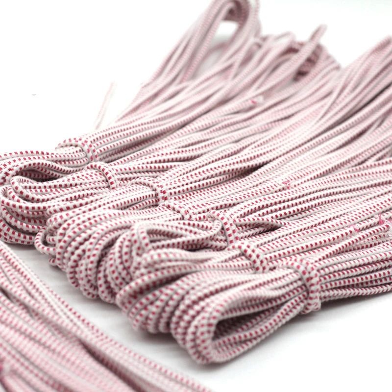 

5 Meters Strong Elastic Rope Cord Bungee Shock Cord Stretch String for DIY Thread Elastic Webbing Garment Sewing Accessories