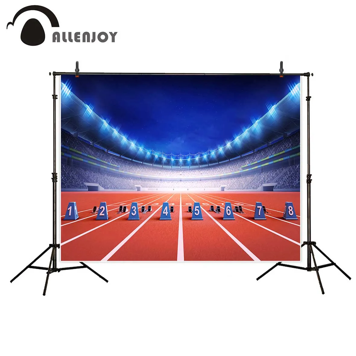 Allenjoy photography backdrop athletic field bokeh sport birthday professional background photobooth  photocall new