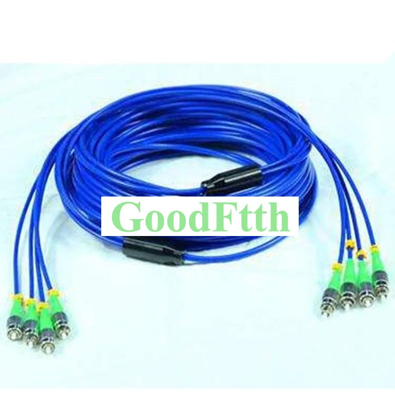 4 Cores Fiber Armoured Patch Cord FC-FC APC FC/APC-FC/APC SM GoodFtth 100m 150m 200m 250m 300m 350m 400m 500m 600m 800m