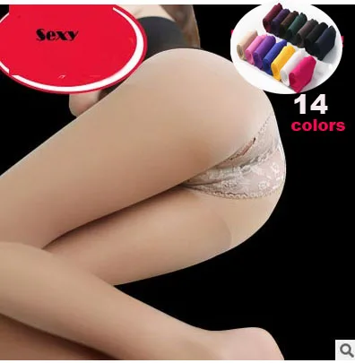 Fcare 2017 new Spring autumn legging low price halloween girls 80d open crotch crotchless pantyhose