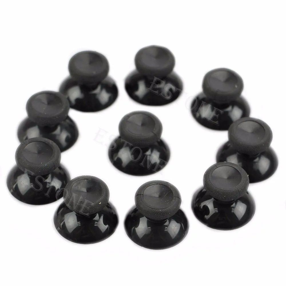 1 Set Hot 10pc Replacement Analog Thumbstick Thumb Stick for Xbox one Controller Black