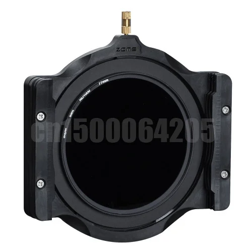 2 in 1 100mm Filter Halter + 77mm Metall Ring für Lee Tiffen Singh-ray Cokin Z 4X4 LF405-SZ