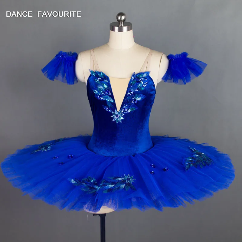 Dance Favourite Ballet Tutus BLL027 Royal blue ballet leotard 7 layers ballet tutu ballerina performance ballet costumes