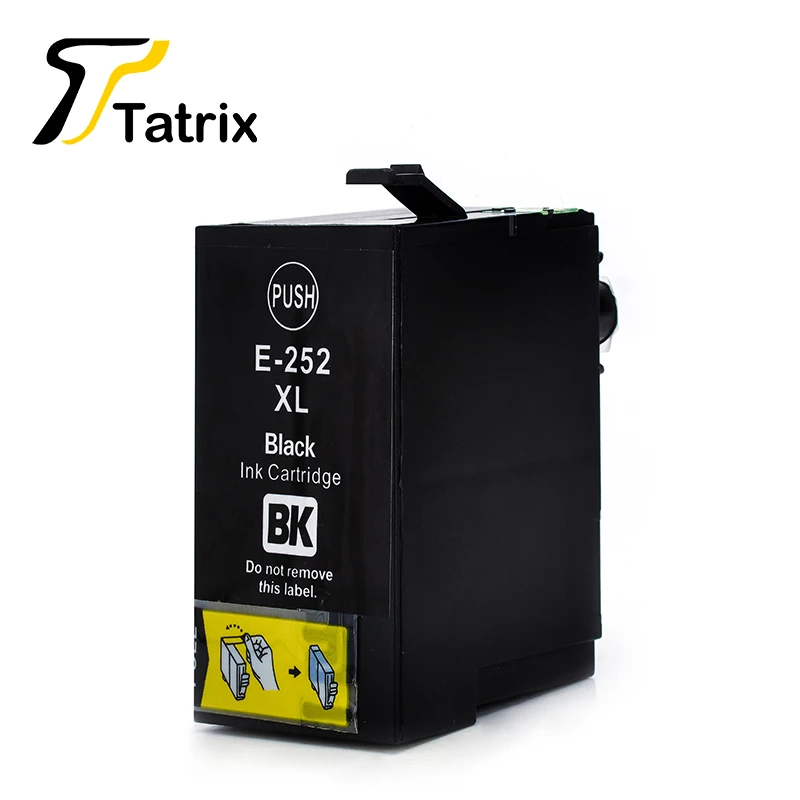 Tatrix Epson 252XL 호환 잉크 카트리지, T2521XL, Epson WorkForce WF-3620 WF-3640 WF-7110 WF-7610 WF-7620 프린터용