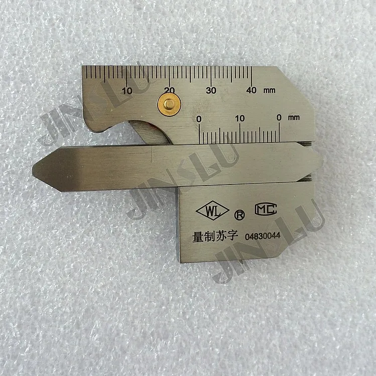 Trasporto Libero di Saldatura Gap Gage mm HJC40B Saldatura Ispezione Ruler Gauge