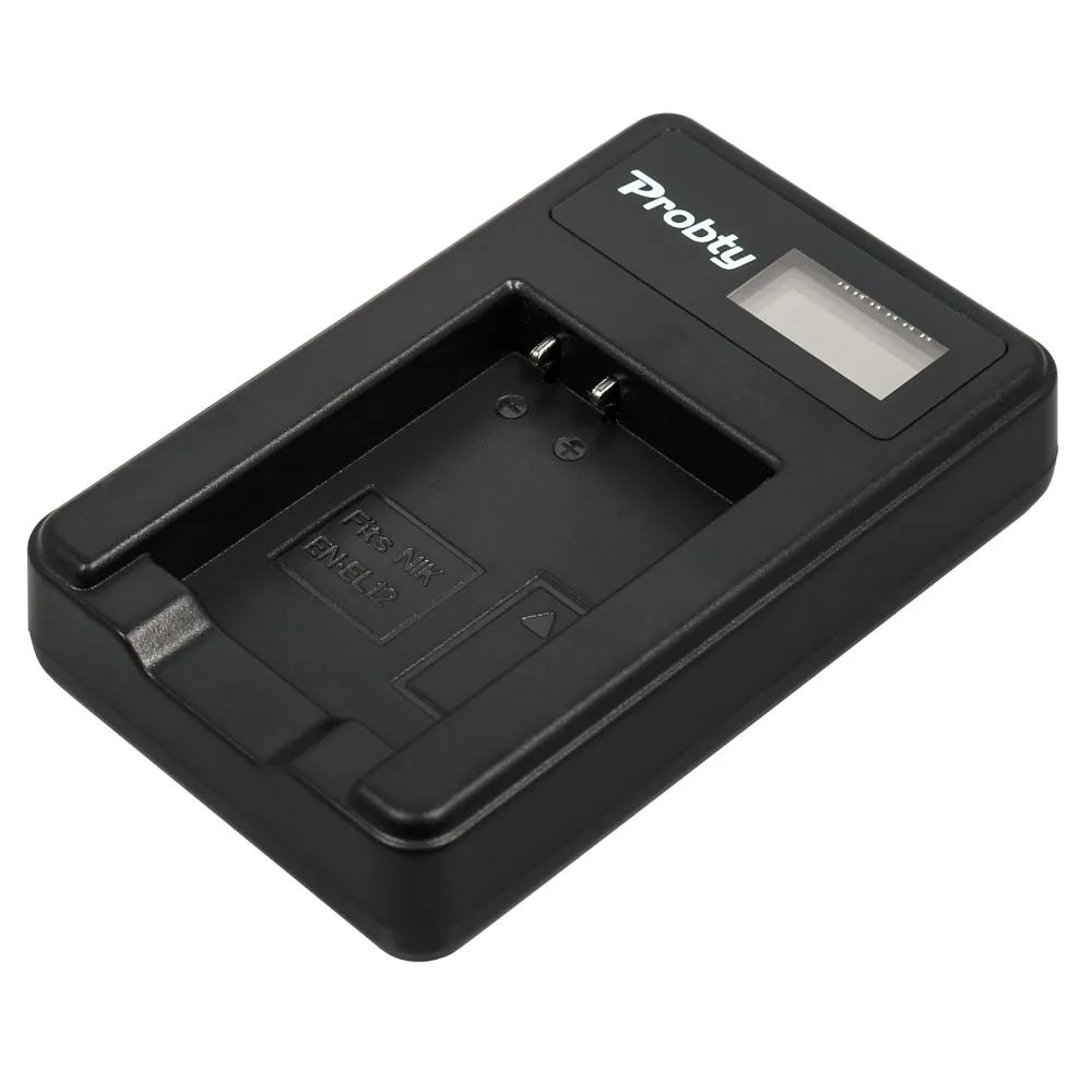 EN-EL12 Bateria e carregador USB LCD, Nikon Coolpix P330 AW110 S9500 S9400 S8000 S610 S620 S70 S9100 S1100 S610C
