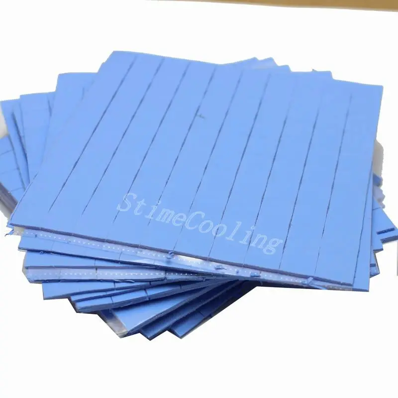 10000pcs/lot 10mm x 10mm x 1mm Silicone CPU Heatsink Compounds Thermal Pads