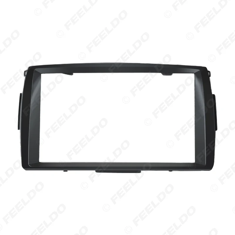 FEELDO Car CD/DVD 2DIN Radio Fascia Frame Adaptor For Toyota Sienta 2003-2015 Stereo Panel Dash Frame Trim Kit #AM4880