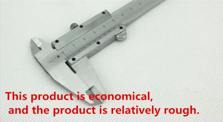 1PCS 0-200 mm Measurement Range 0.02 mm Economical and practical Gauge Slide Vernier Caliper