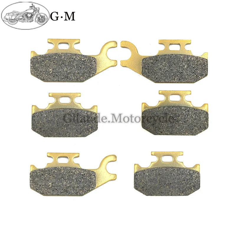 Motorcycle Front / Rear Brake Pads Sets For ATV Can Am BRP Outlander 400 500 650 800 Max XT 2007-2014 Renegade 500 800 2007-2011