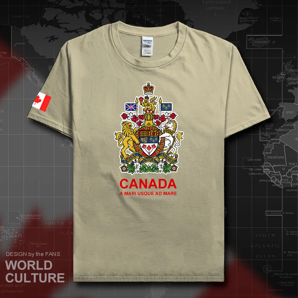 Canada Canadians t shirt men jerseys 2018 new t-shirts 100% cotton nation team fans sporting tops tees gyms clothing homme CA 20