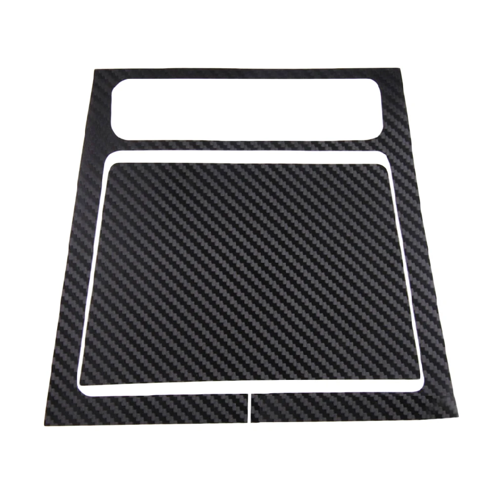 

Car styling Car ashtray panel stickers For Volkswagen Golf 6 2011 2012 Carbon Fiber Personalized Stickers Car Accessories 1Set