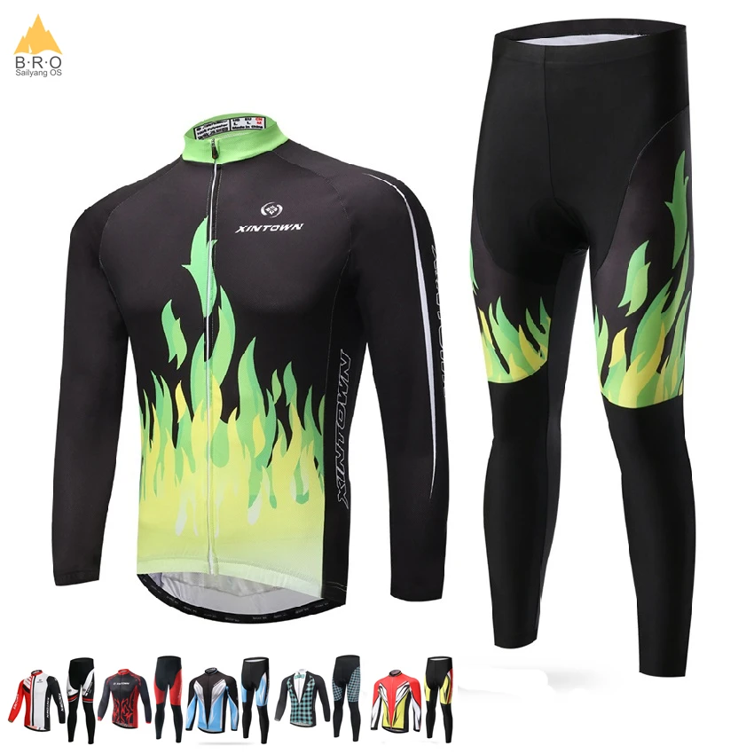 

Long Sleeve Cycling Jerseys Pro Fit Road Bike MTB Top Jersey Spring Summer Cycling Clothings for men/women