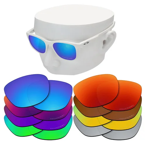 Lentes de repuesto antiarañazos OOWLIT para gafas de sol polarizadas grabadas Oakley Trillbe X