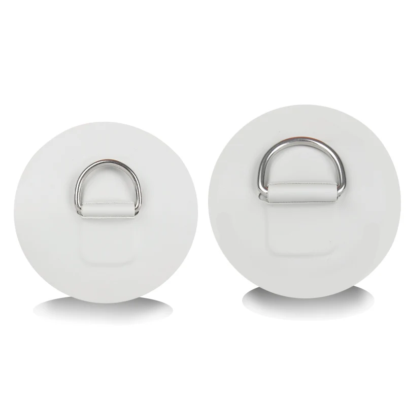D ring pad patch with base 3 layer to stuck on sup board stainless steel inflatable boat kayak to connect accessory seat rope