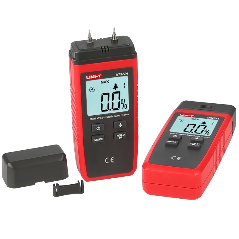 UNI-T UT377A مقياس رطوبة الخشب/ 4 أنواع من فئات الخشب (28 نوعًا شجرةًا مرجعًا)