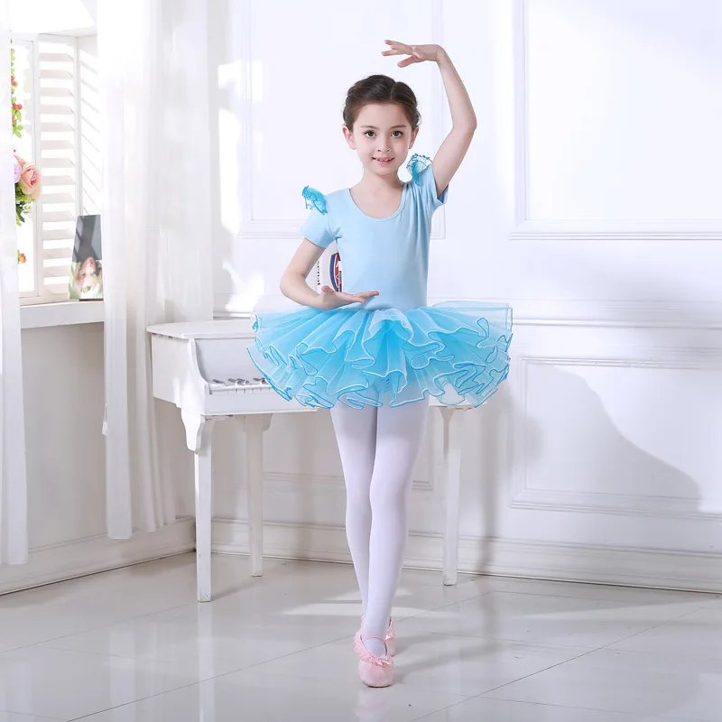 Girl ballet tutu dance costume summer ballet skirt exercise clothes children\'s costumes leotards for girls