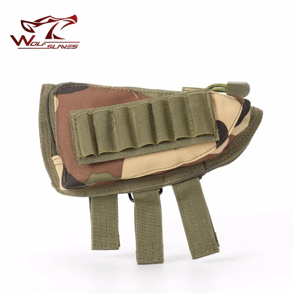 MOLLE-Paintball Fucile Custodia Tattica Giocattolo Pistola Guancia Pad Borse Kit Parti Airsoft Munizioni Borsa degli attrezzi Accessorio da caccia