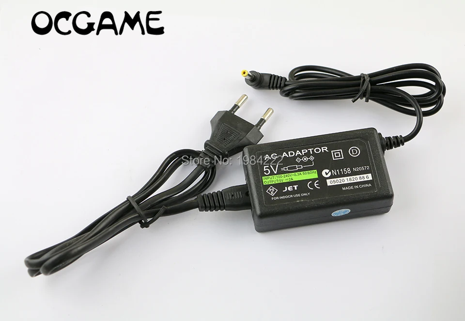 

OCGAME 10pcs/lot EU Plug & US Plug For AC Adapter Home Wall Charger Power Supply Adapter For Sony For PSP 1000/2000/3000