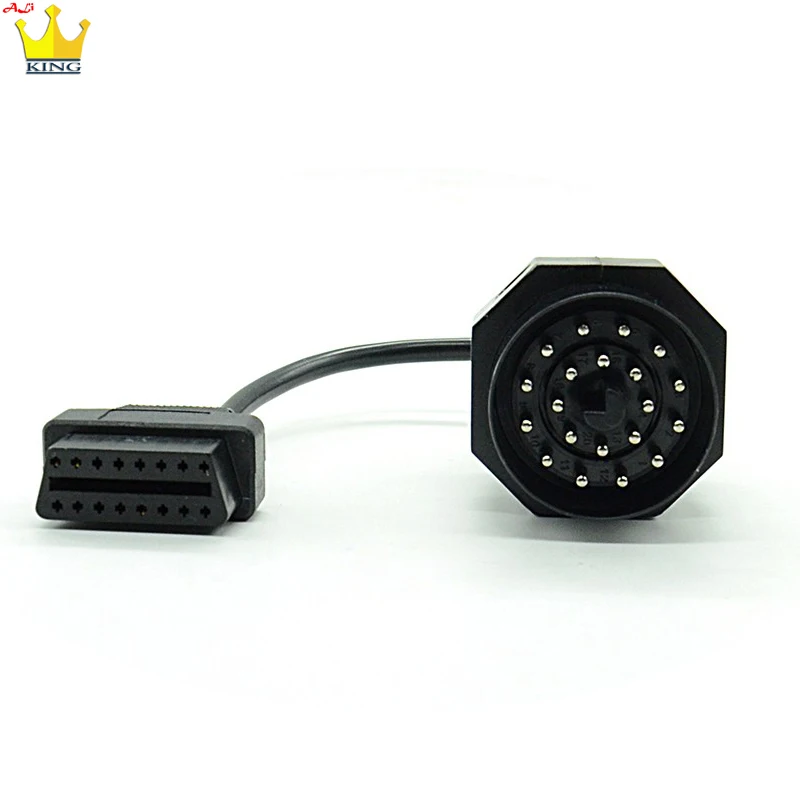 OBD Adapter for BMW 20pin to OBD2 16PIN Female Connector e36 e39 X5 Z3 obd2 cable for BMW 20 pin connector Fast shipping