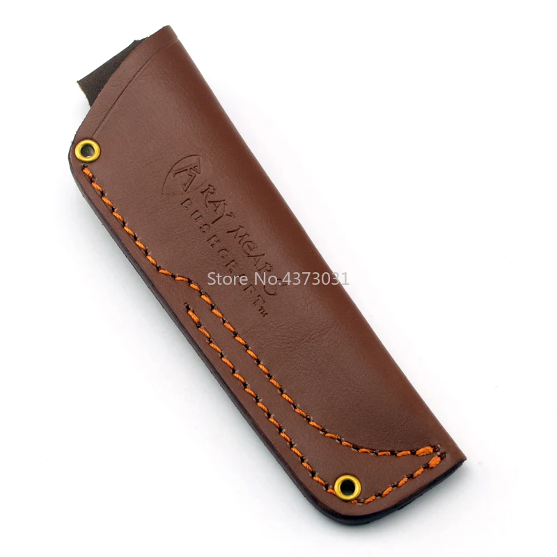 1piece Outdoor tools knife case sheath first layer of leather Cowhide Straight Northern Europe knife scabbard