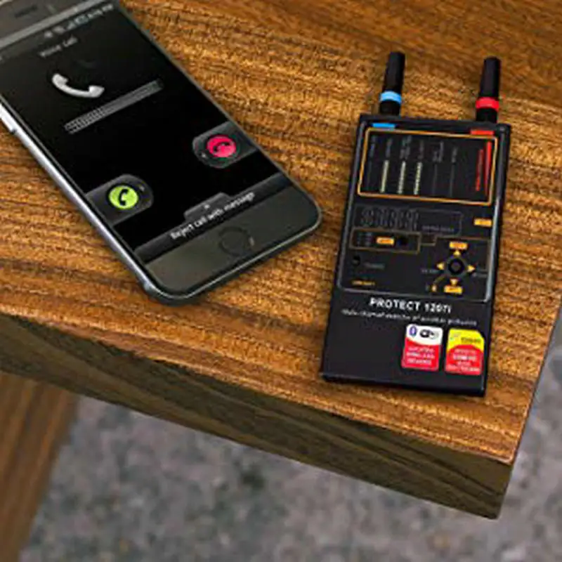 Многоканальный антишпионский детектор Spytec Protect 1207i, камера GSM, обнаружение звуковых ошибок, GPS-сигнала, объектив, радиочастотный трекер,