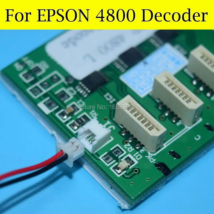 Chip Decoder For Epson Stylus PRO 4800 4880 7400 9400 7450 9450 7880 9880 4400 4450 Printer Ink Cartridge