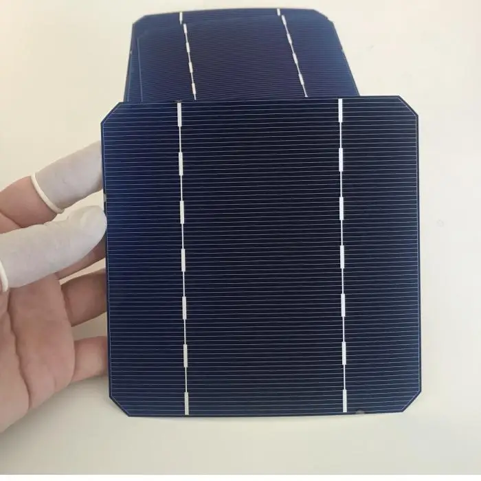 10pcs Mono Crystalline Solar cells 3.14W/pcs 125mm*125mm A Quality For DIY Photovoltaic Solar panel