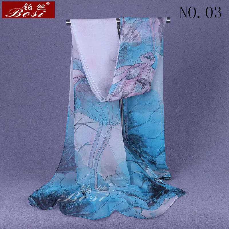 100% silk feel Fashion hijab print Scarf Shawls women Chiffon flower scarves cape female luxury brand ladies stoles Pink Floral