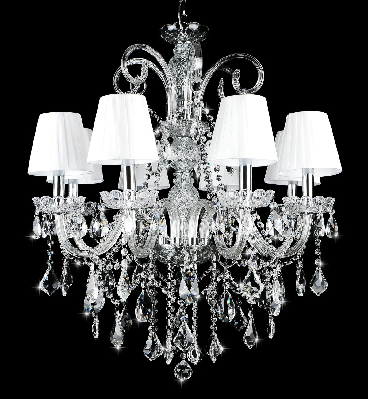 European Style Candle Crystal chandelier Lamp House The Living Room Dining Bedroom chandelier new chandelier