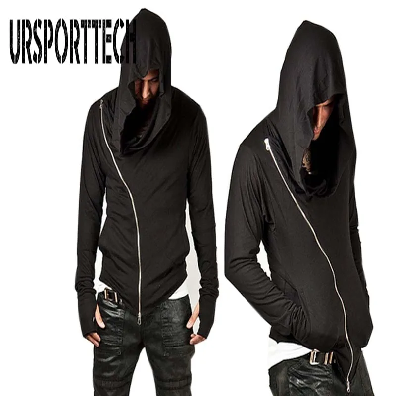 New Fashion Hoodies Men Hip Hop Sweatshirts Mens Brand Solid Hooded Zipper Hoodie Cardigan Sweatshirt Men Hoody Plus Size S-3XL