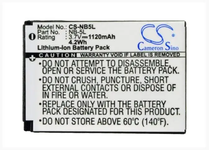 

Cameron sino 1120mAh Аккумулятор для CANON Digital IXUS 800 IS 800IS 850 IS 860 IS 860 IS 870 IS 90 IS 900 IS 900 IS 950 Ti 960 IS