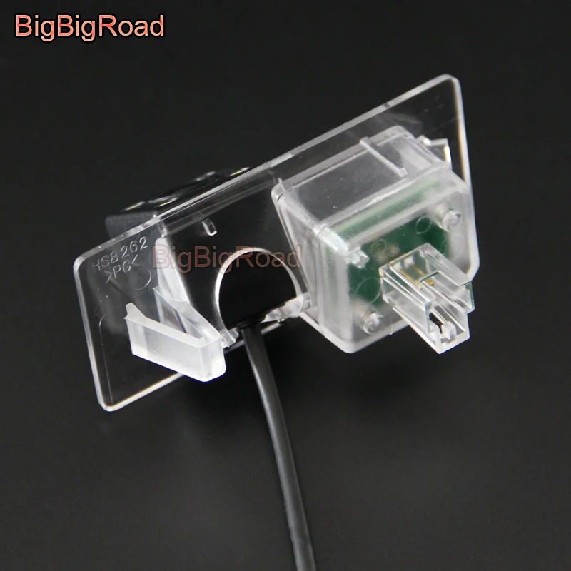 BigBigRoad Car Intelligent Dynamic Tracks Rear View Camera For Audi A4L A6 A6L A3 Sedan A1 Q3 Q5 S3 Q7 2013 2014 2015 2016 2017