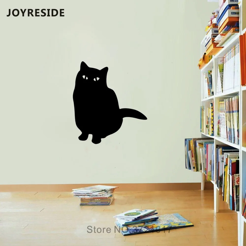 

JOYRESIDE Sitting Cat Wall Decal Cats Cute Wall Sticker Animal Vinyl Decor Home Kids Children Rooms Decor Interior Design A1060