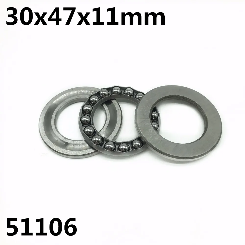 

10Pcs 51106 30x47x11mm Axial Thrust Ball Bearings 8106 High quality