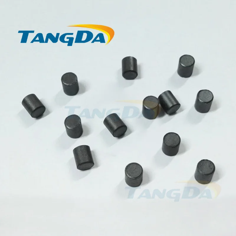 Tangda 6 7 Ferrite bead Cores ROD CORE R6*7mm OD*HT 6*7 Ni-Zn material soft SMPS RF Ferrite inductance EMI