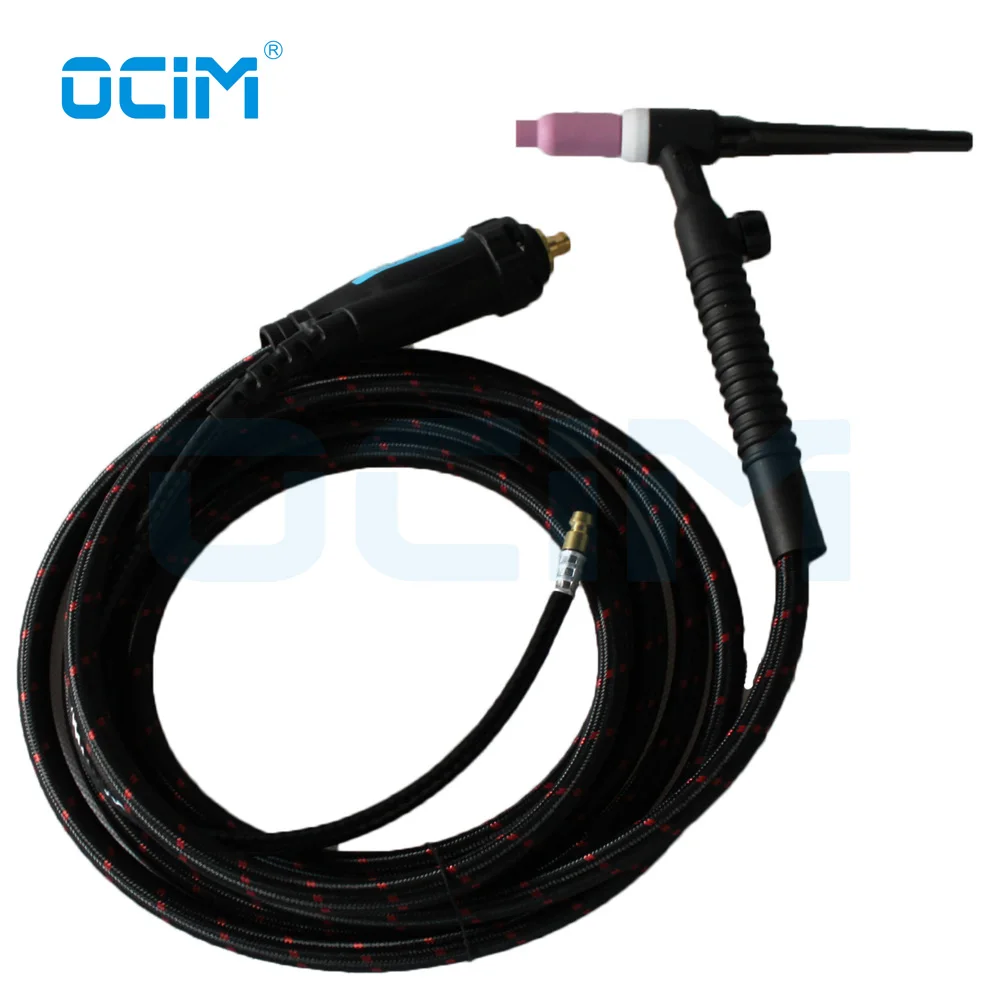 NEW 4M WP17FV  Welding Torch With Soft Cable 10-25 Connector