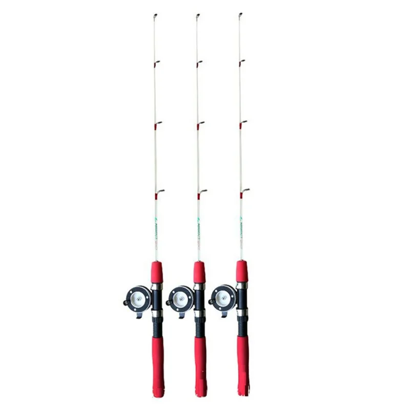 Outdoor Winter Ice Fishing Rods Fishing Reels To Choose Rod Combo Pen Pole Lures Tackle Spinning Casting Hard Rod New