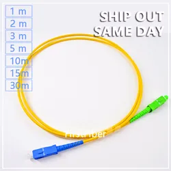 SC APC to SC UPC fiber Optical Patch Cord Fiber Optic Patch Cable Single Mode Jumper G657A 1m 2m 3m