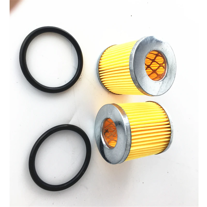 2pcs fuel filter element c0506 0506, the big hole+small hole / big hole+big hole, the fuel filter element with seals c0506